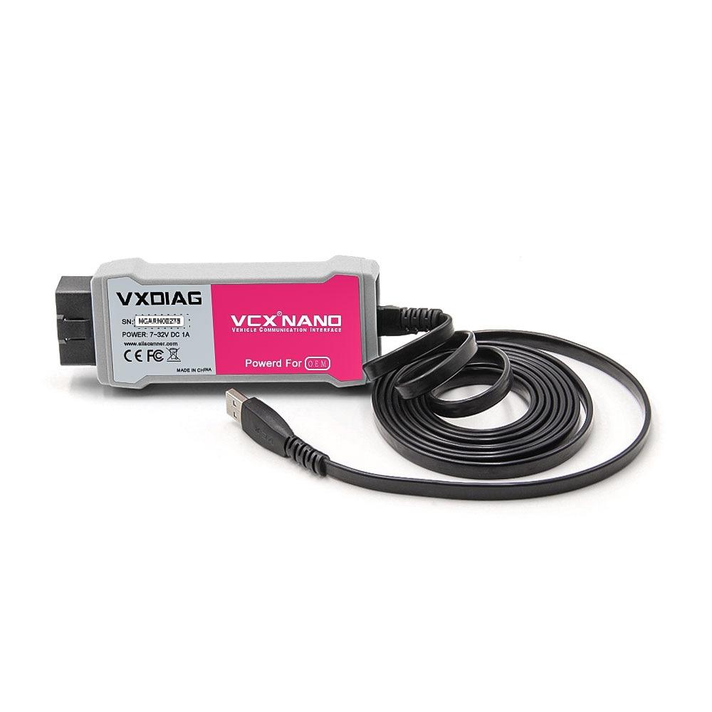VXDIAG NANO Can Clip V219 Car OBD2 Scanner for Renault