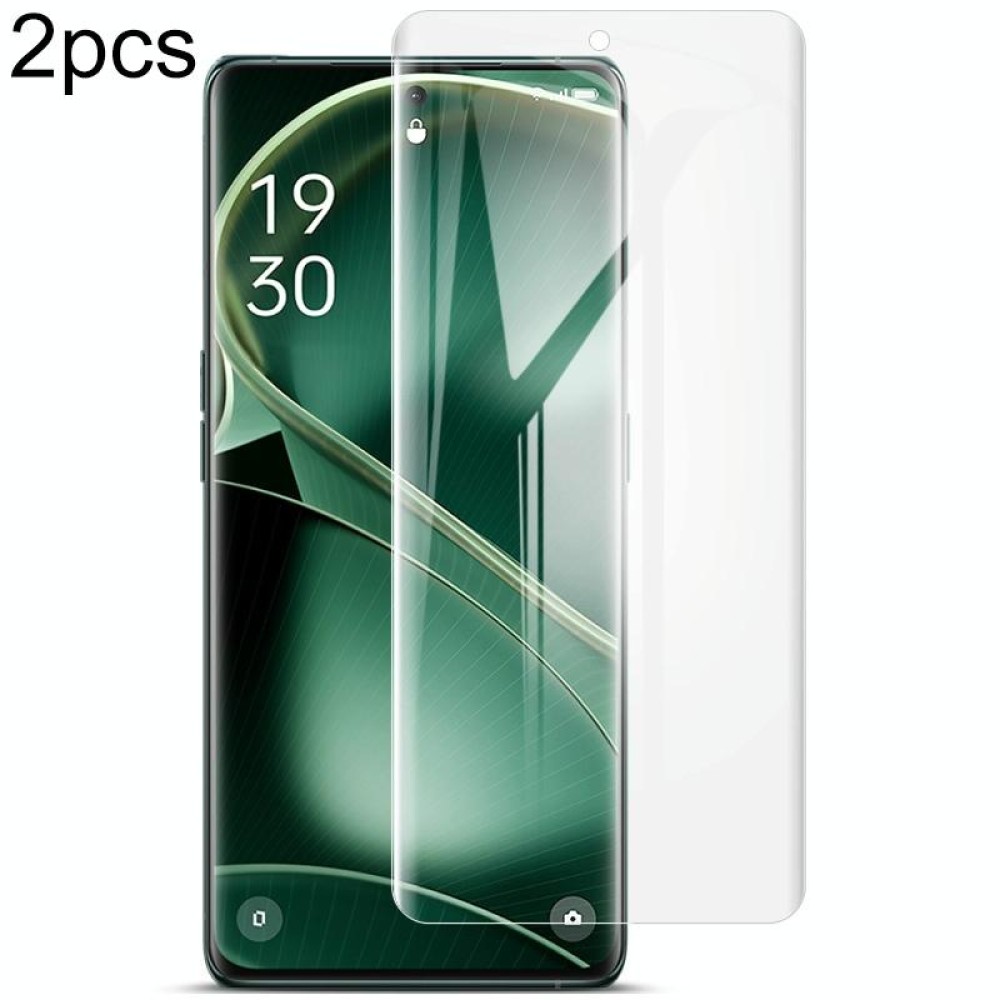 For OPPO Find X6 5G 2pcs imak Curved Full Screen Hydrogel Film Protector