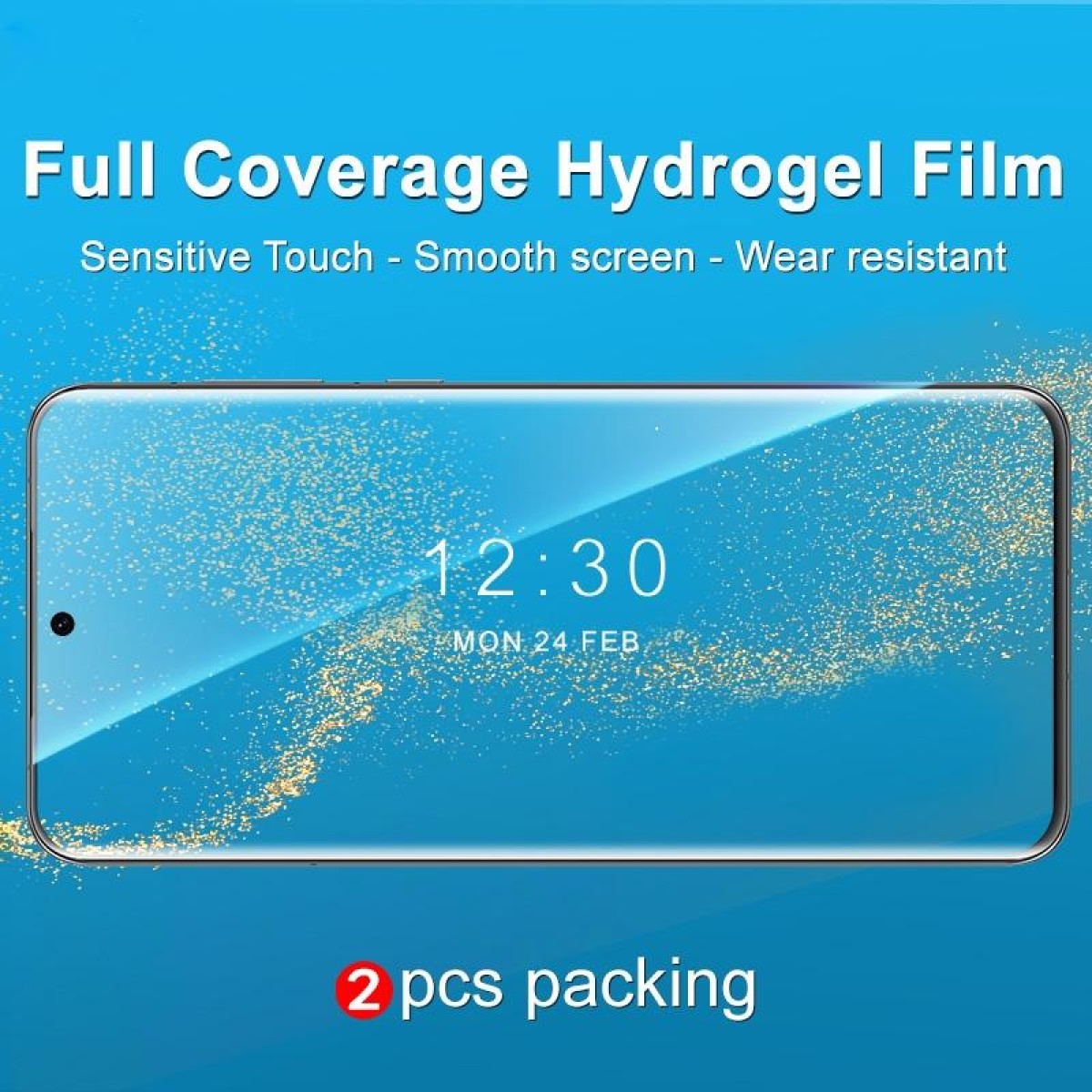 For OPPO Find X6 Pro 5G 2pcs imak Curved Full Screen Hydrogel Film Protector