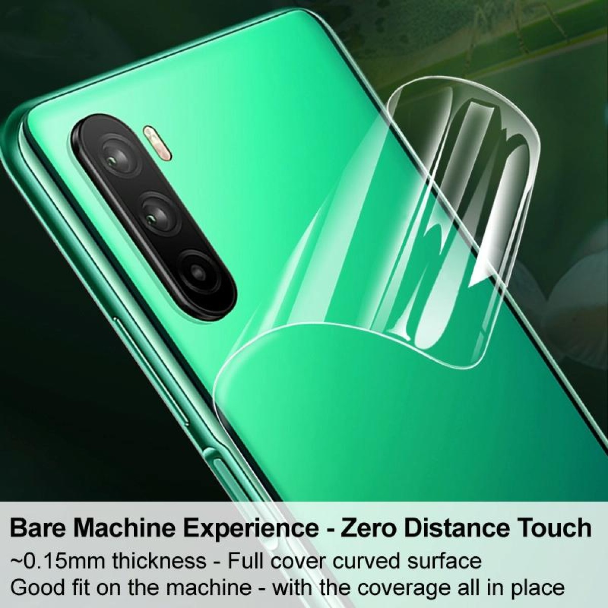 For OPPO Find X6 5G 2pcs imak Curved Hydrogel Film Pnone Back Protector