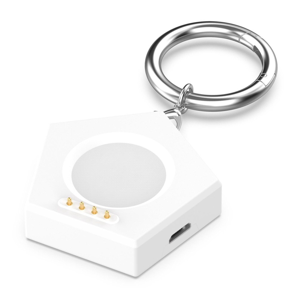 For OPPO Watch 4 Pro / 3 / 3 Pro Portable Universal Smart Watch Charger, Port:Micro-USB(White)