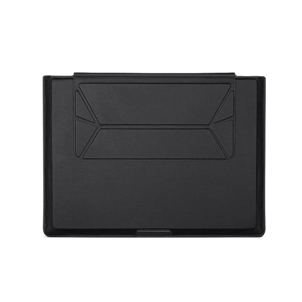15-16 inch Universal Laptop Magnetic Holder Stitching Inner Bag(Black)