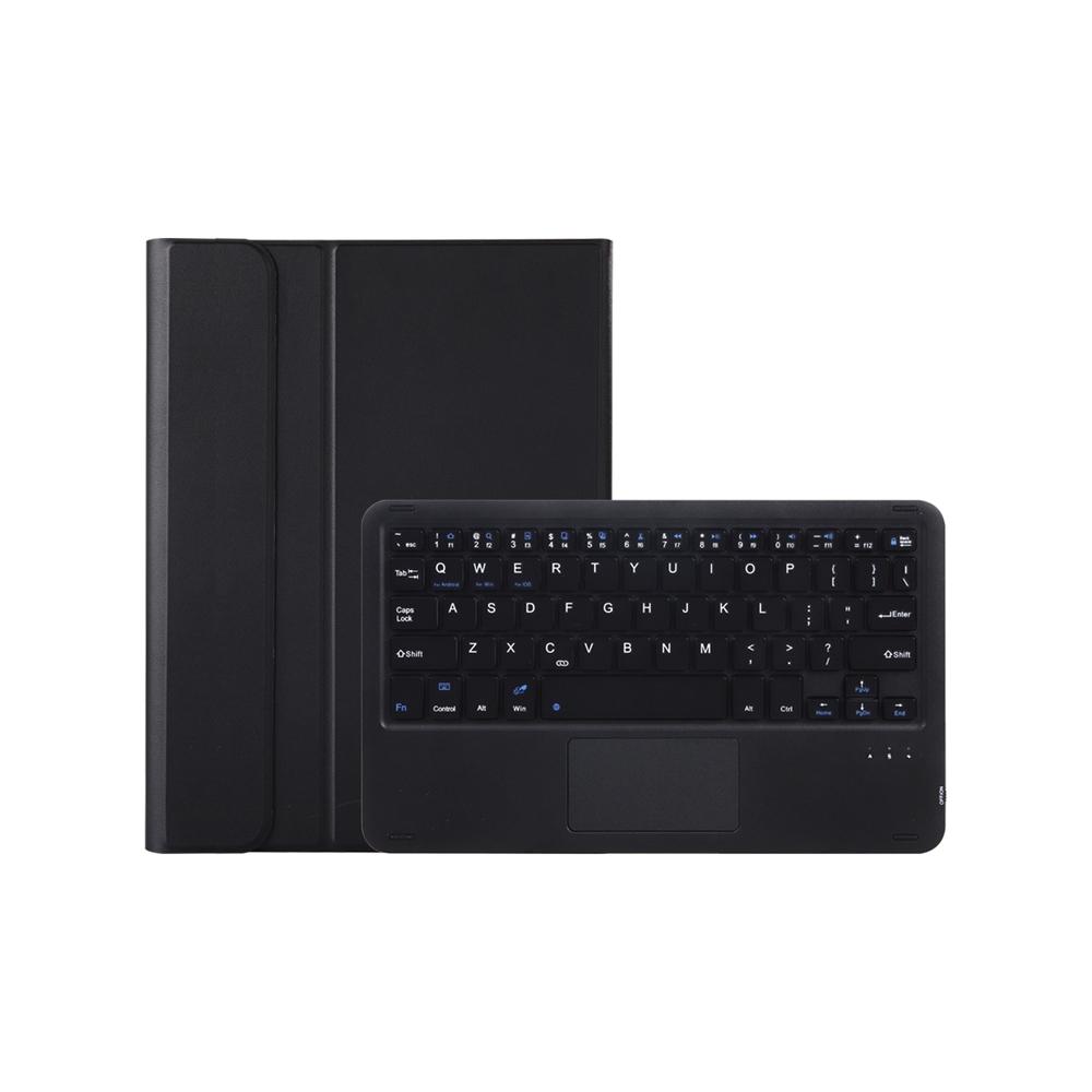 For Xiaomi Pad 6 / Pad 6 Pro A0N7-A Lambskin Texture Ultra-thin Bluetooth Keyboard Leather Case with Touchpad(Black)
