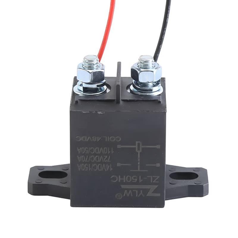 Car New Energy Arc Extinguishing DC 150A Contactor Start Relay, Rated Voltage:24V Startup Type