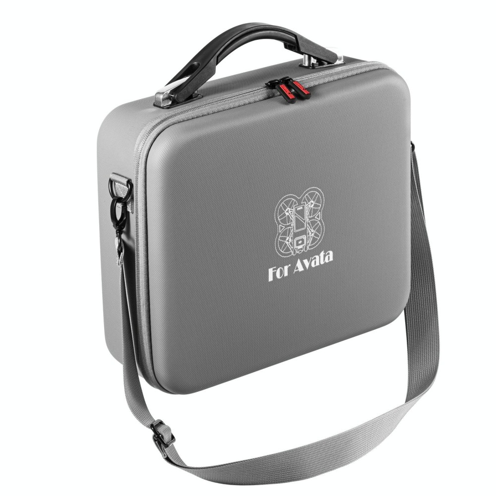 For DJI Avata STARTRC Portable Handbag Shoulder PU Storage Bag(Dark Grey)