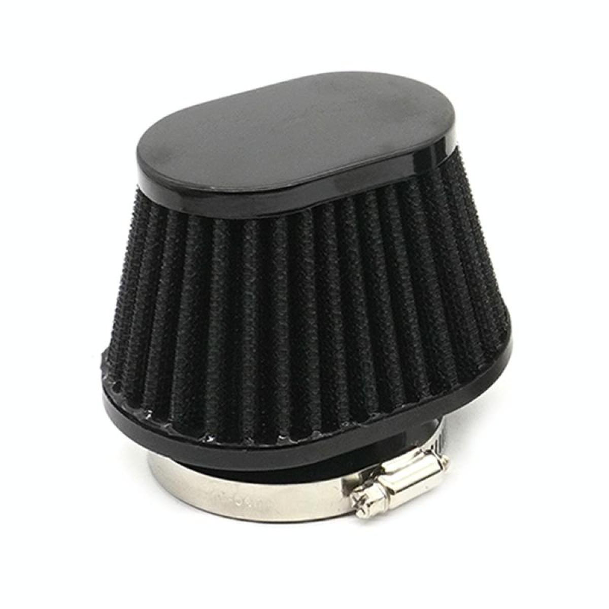 55mm XH-UN073 Mushroom Head Style Car Modified Air Filter Motorcycle Exhaust Filter(Black)