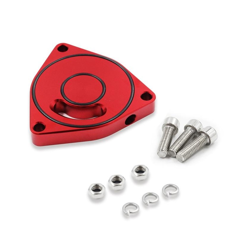 For Honda Civic 2015-2021 Car Turbo Blow Off Valve Plate Spacer BOV 1.5T Coupe Billet(Red)