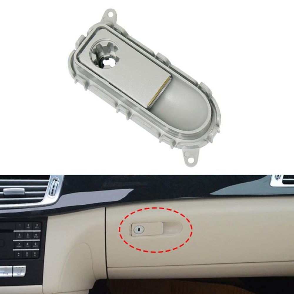 For Mercedes-Benz W218 / CLS300 / 320 / 350 / 400 Car Glove Box Handle Switch 21868000917J96(Grey)