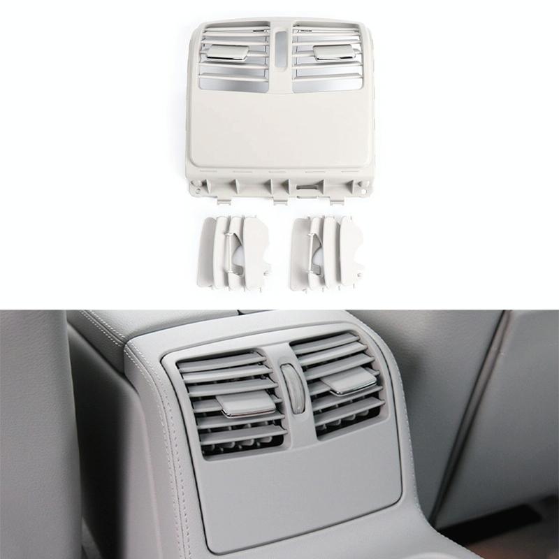 For Mercedes-Benz CLS W218 Car Rear Air Conditioner Air Outlet Panel 21883003547M91, Style:Standard Version(Grey White)