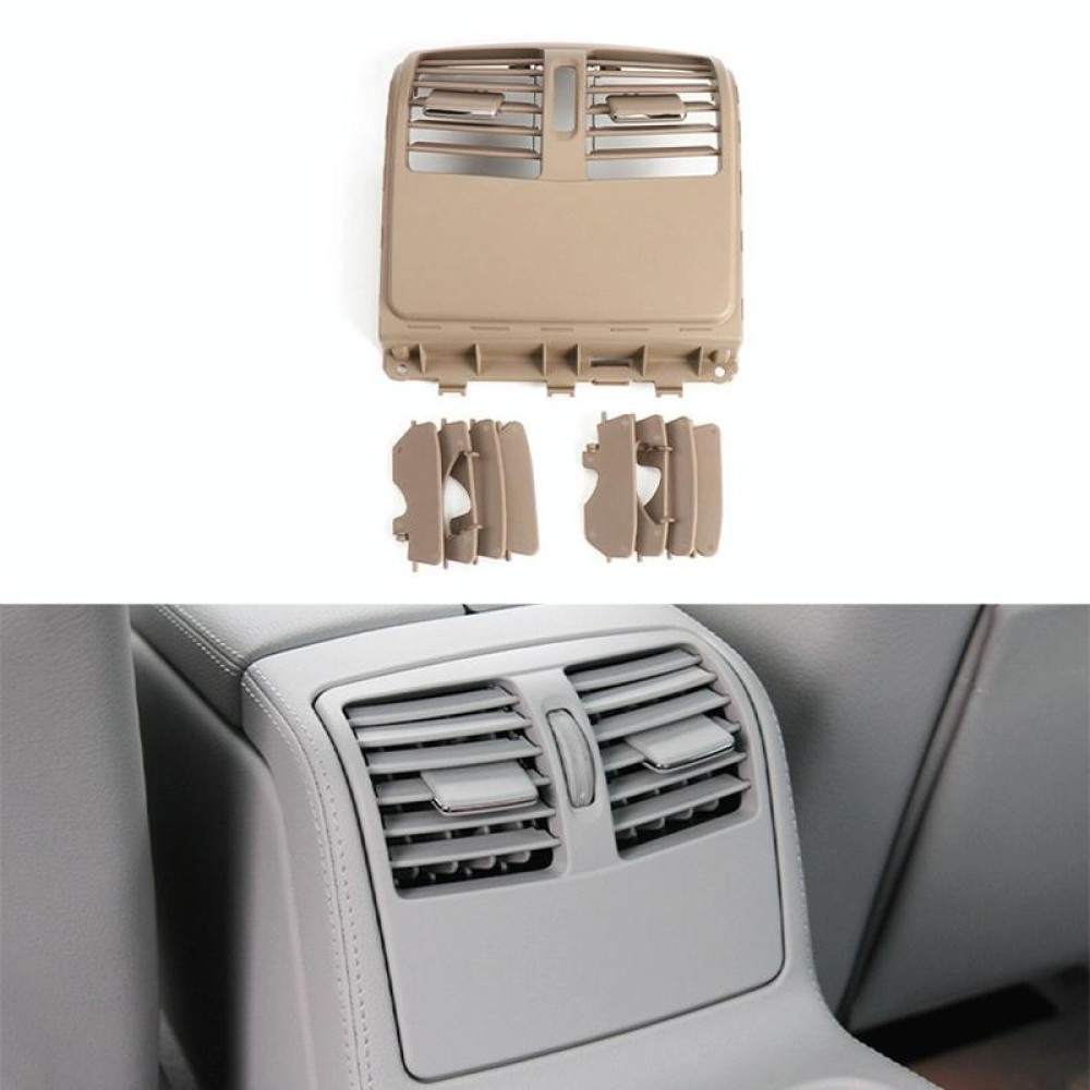 For Mercedes-Benz CLS W218 Car Rear Air Conditioner Air Outlet Panel 21883003541148, Style:Standard Version(Beige)