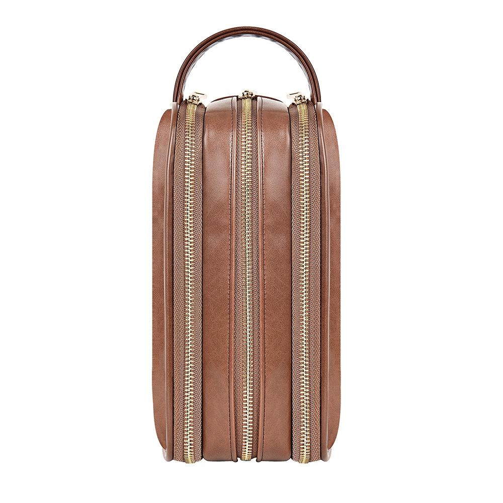 WIWU Salem Pouch Bag LUX PU Leather Handbag(Brown)
