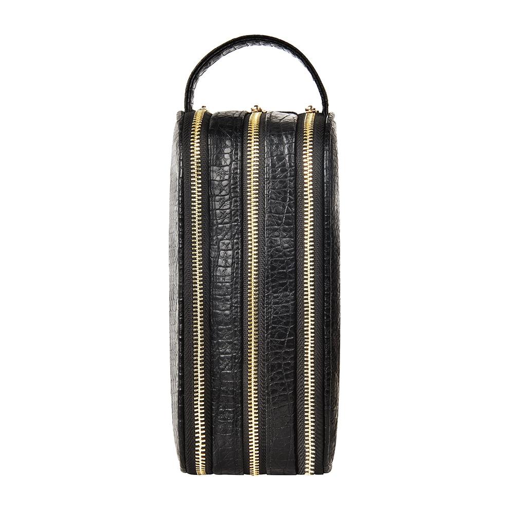 WIWU Salem Pouch Bag LUX PU Leather Handbag(Coroc Black)
