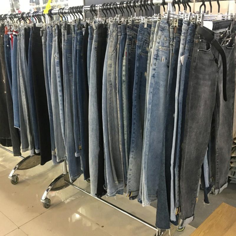 100-Pack Bulk Buy Jeans, Clearance Clothes Insanely Low Prices, Style and Size & Color Match Randomly