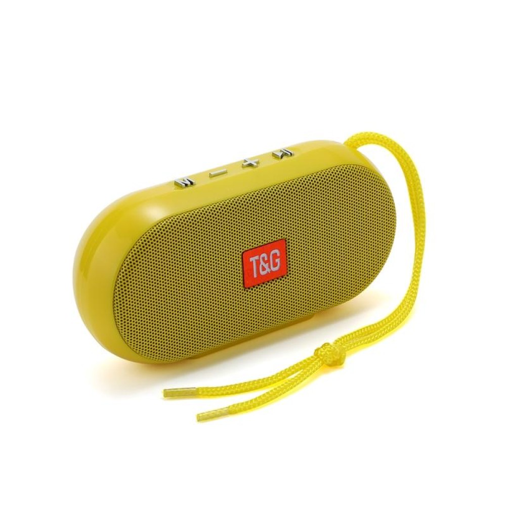 T&G TG179 Outdoor Multifunctional Wireless Bluetooth Speaker Support USB / TF / FM(Yellow)