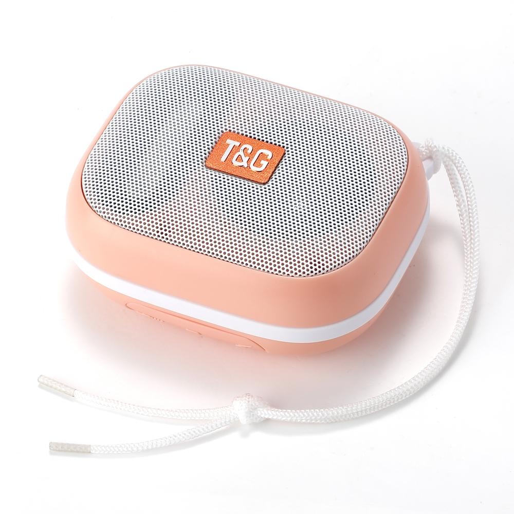 T&G TG-394 Outdoor TWS Wireless Bluetooth IPX7 Waterproof Speaker(Pink)