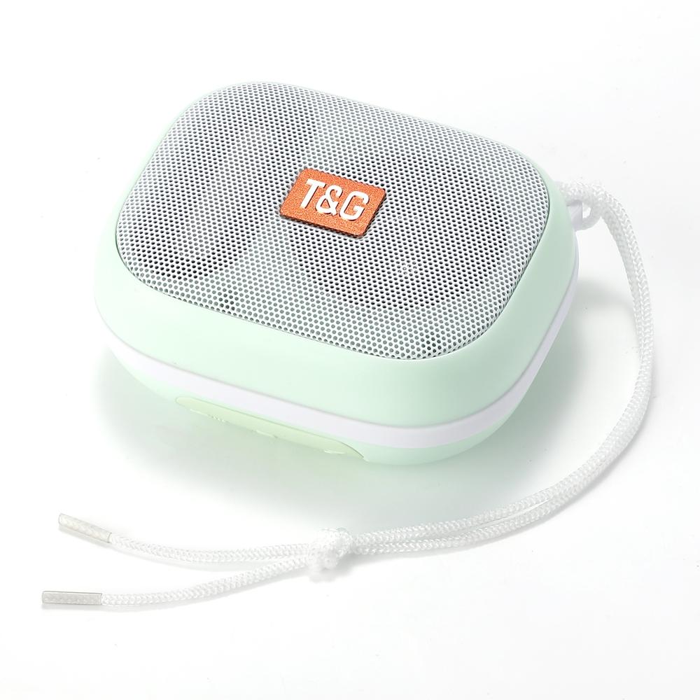 T&G TG-394 Outdoor TWS Wireless Bluetooth IPX7 Waterproof Speaker(Green)