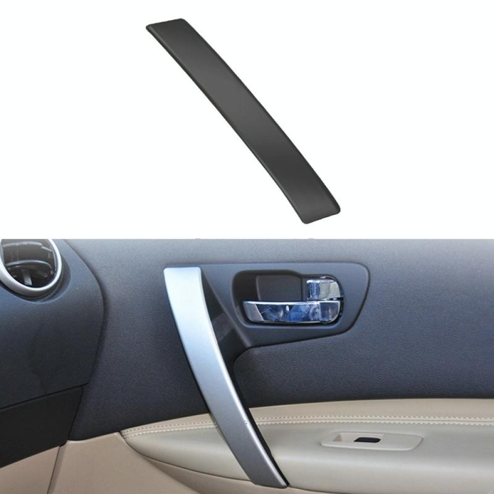 For Nissan Qashqai Left-Drive Car Door Inside Handle Cover, Type:Cover Right(Black)