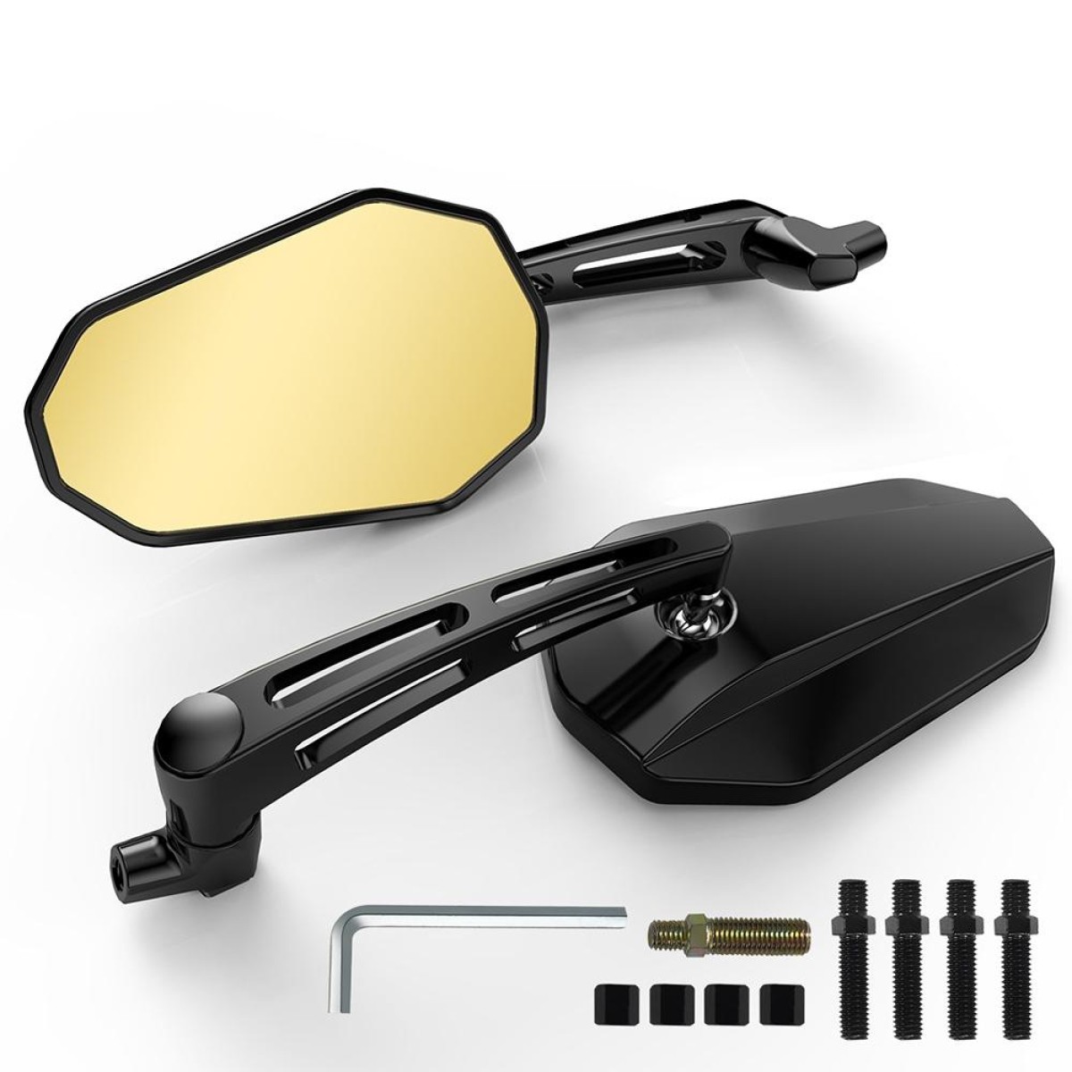 SF-187 Rotatable Adjustable Electric Vehicle Modified Rearview Mirror Reflective Mirror