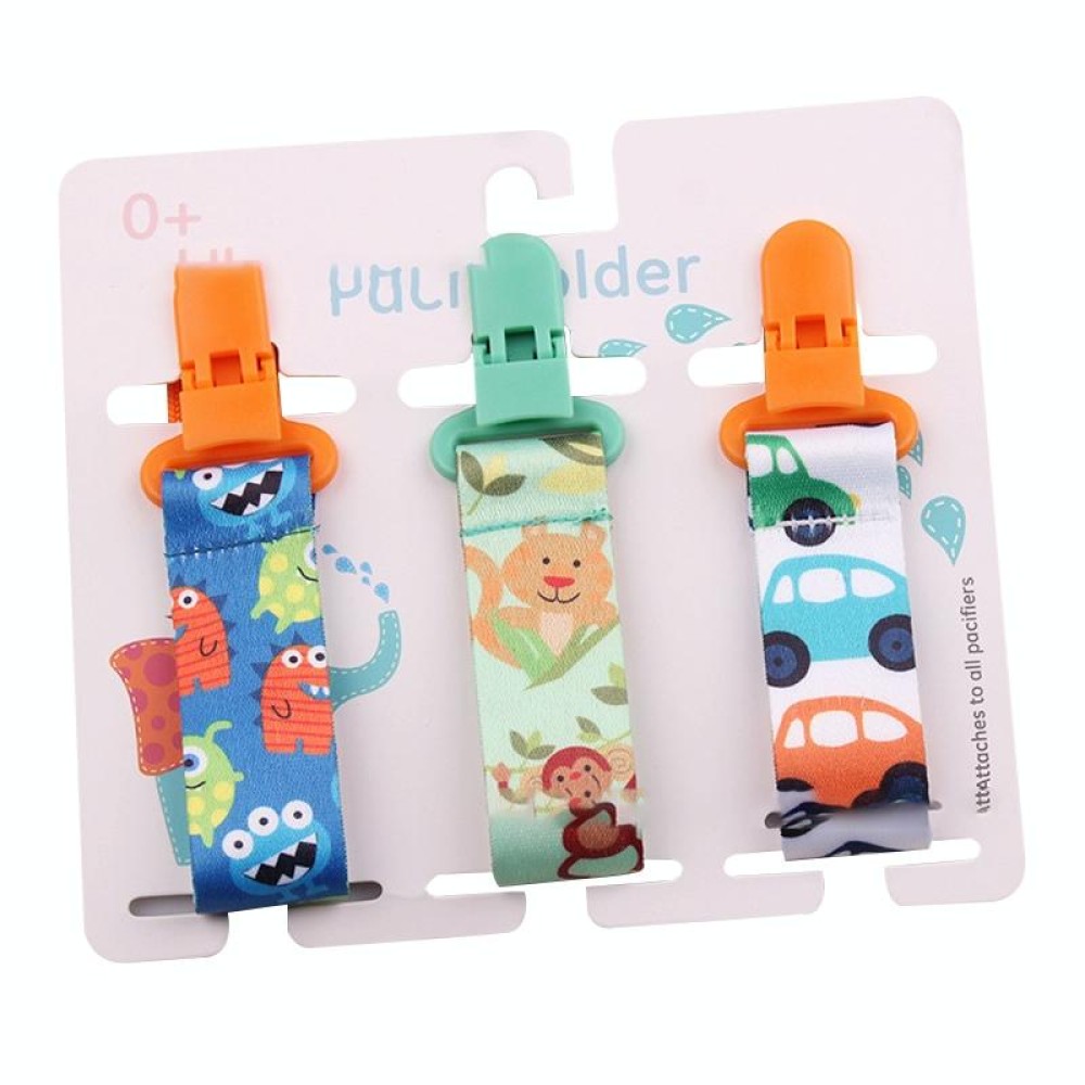 3 PCS/Set Baby Teething Toys Thickened Pacifier Chain, Random Color Delivery