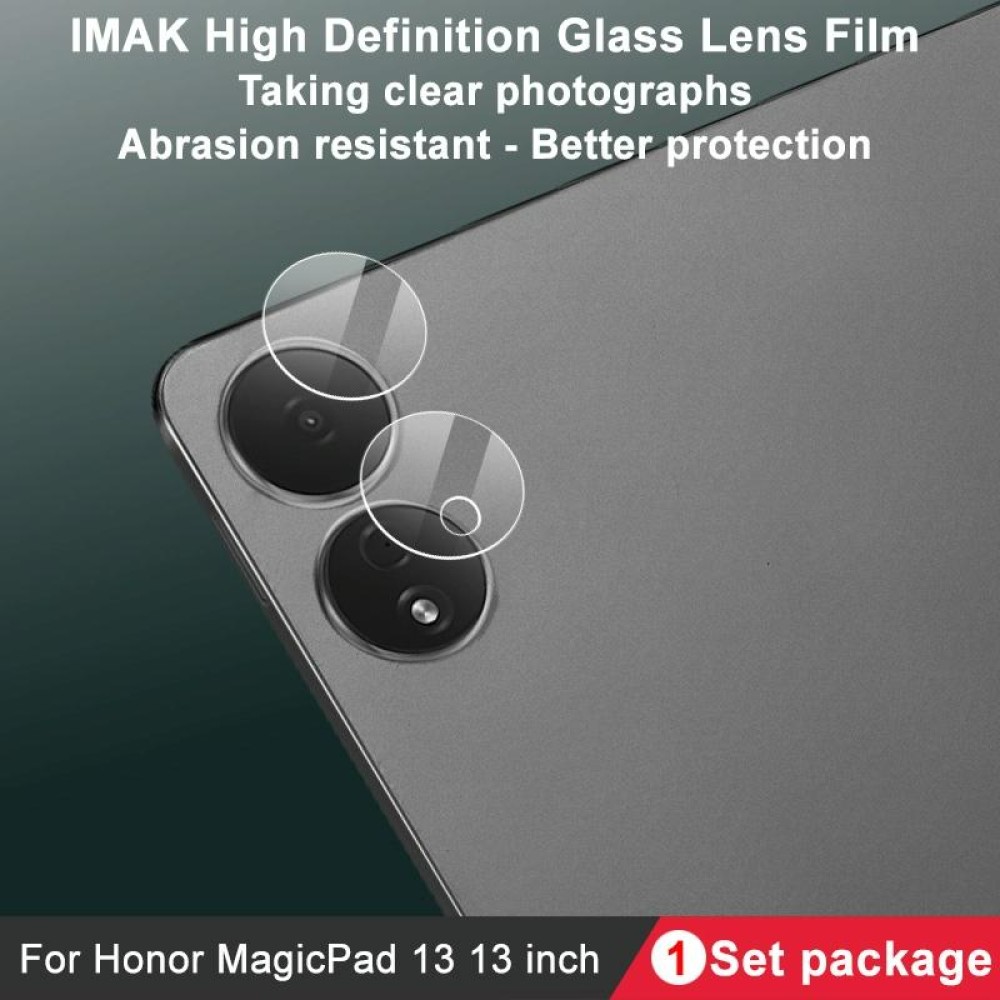 For Honor MagicPad 13 inch IMAK Rear Camera Glass Lens Film, 1 Set Package