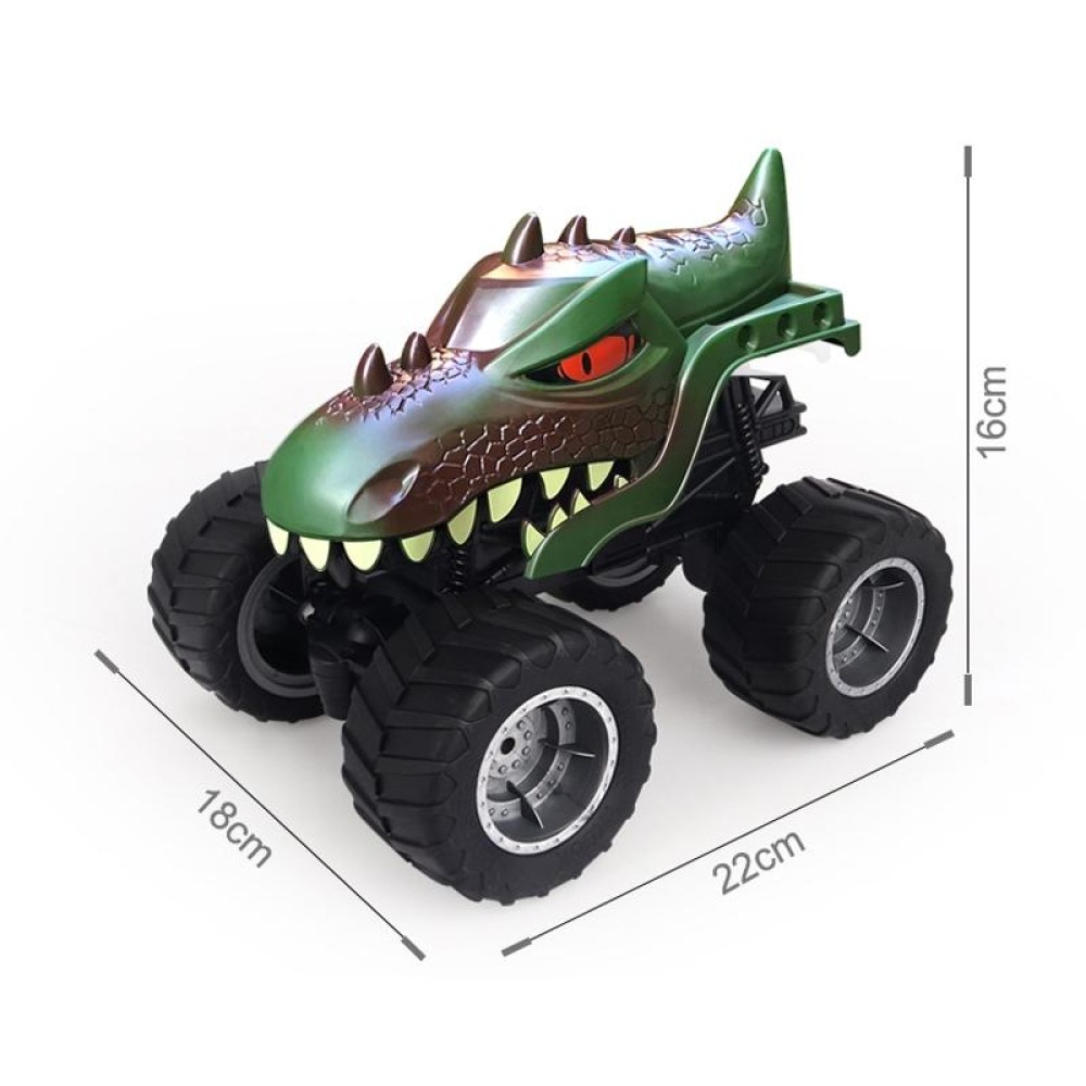 JJR/C Q148 2.4G Dinosaur Climbing Remote Control Car Monster Truck(Green)