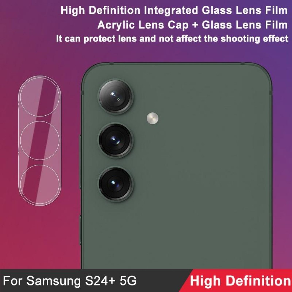 For Samsung Galaxy S24+ 5G imak High Definition Integrated Glass Lens Film