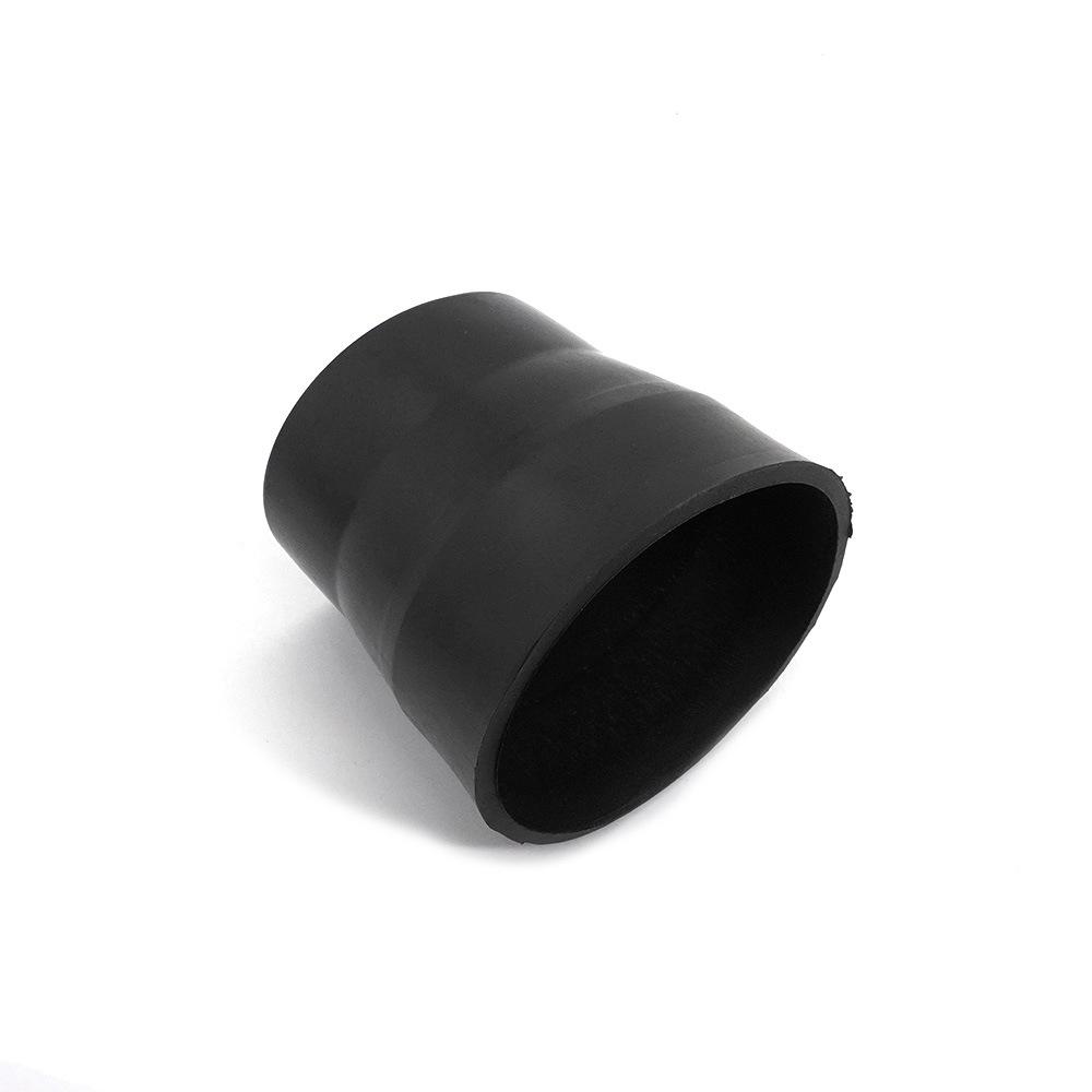 XH-UN081 63mm-76mm Universal Car Air Intake System Air Filter Pipe Tube(Black)
