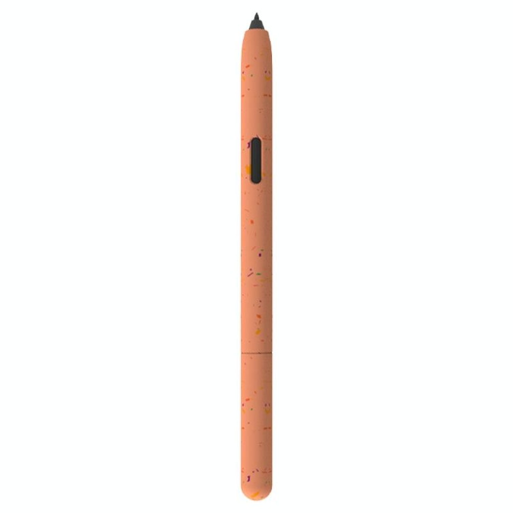 For Samsung Galaxy Tab S6 Lite LOVE MEI Luminous Silicone Protective Pen Case(Orange)