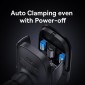Baseus Milky Way Pro 15W Wireless Charging Electric Air Outlet Car Mount(Black)