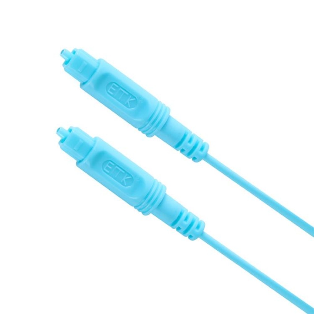 20m EMK OD2.2mm Digital Audio Optical Fiber Cable Plastic Speaker Balance Cable(Sky Blue)