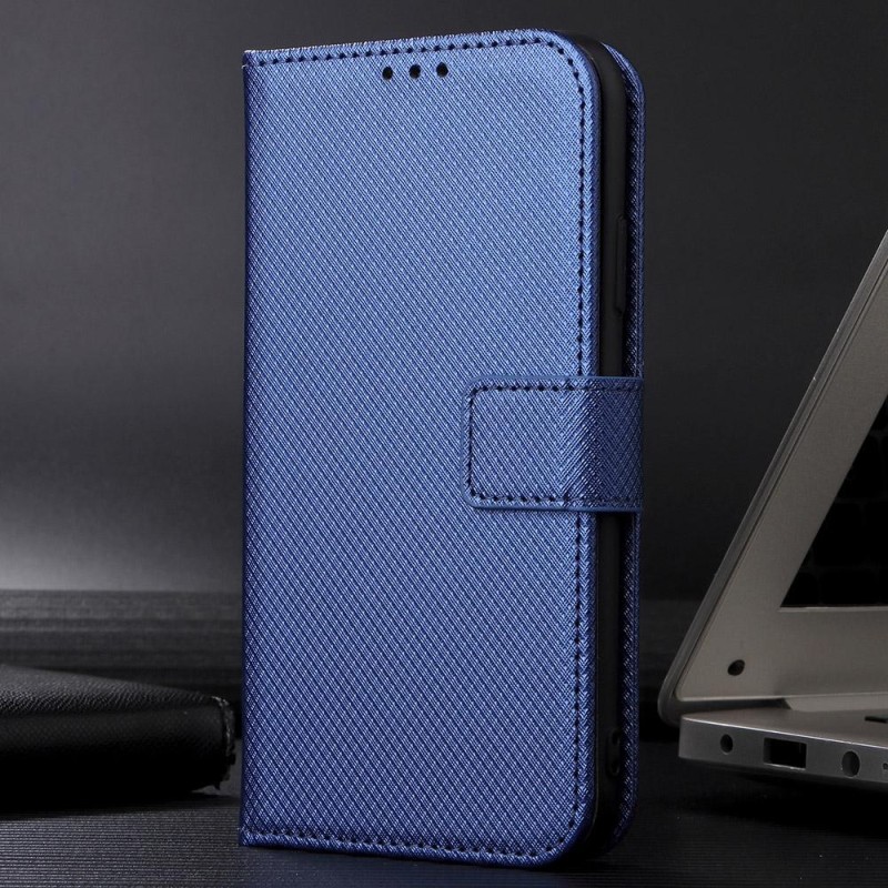 For OPPO Reno11 F 5G / F25 Pro 5G Diamond Texture Leather Phone Case(Blue)