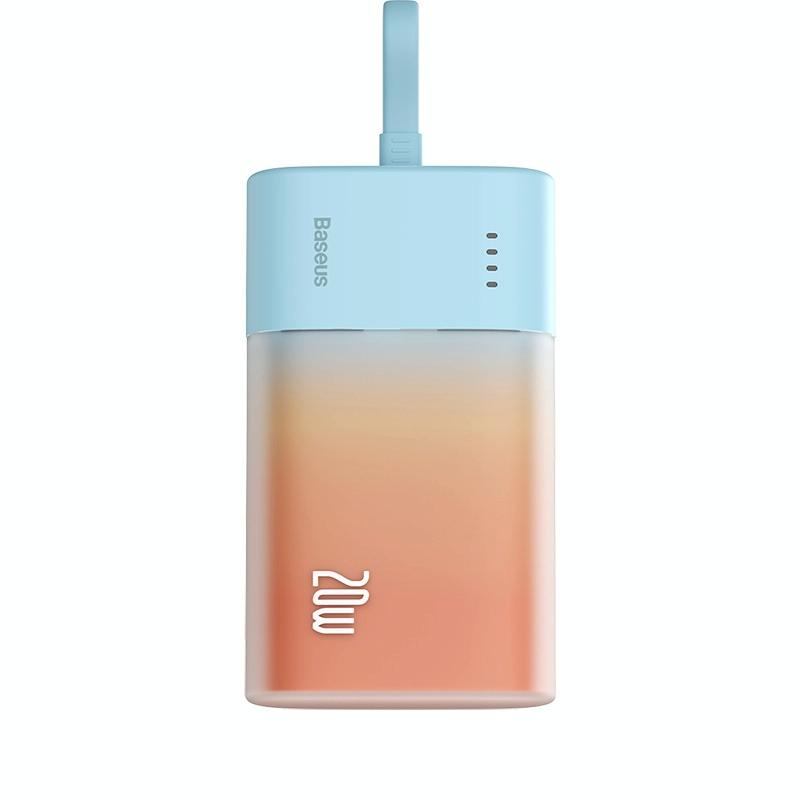 Baseus 5200mAh 20W 8 Pin Edition Popsicle Fast Charging Power Bank(Blue)