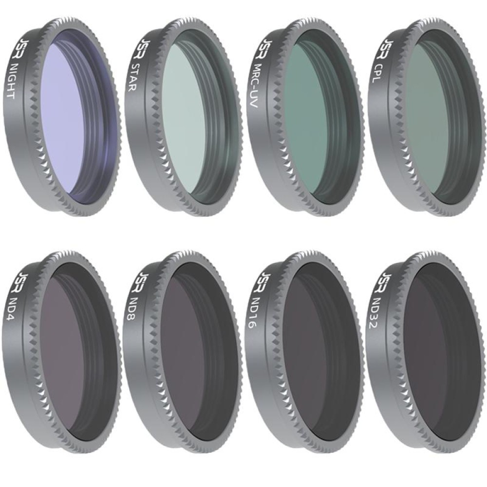 For Insta360 GO 2 / GO 3 JSR LS Series Camera Lens Filter, Filter:8 in 1 UV CPL ND8/16/32/64 STAR NIGHT