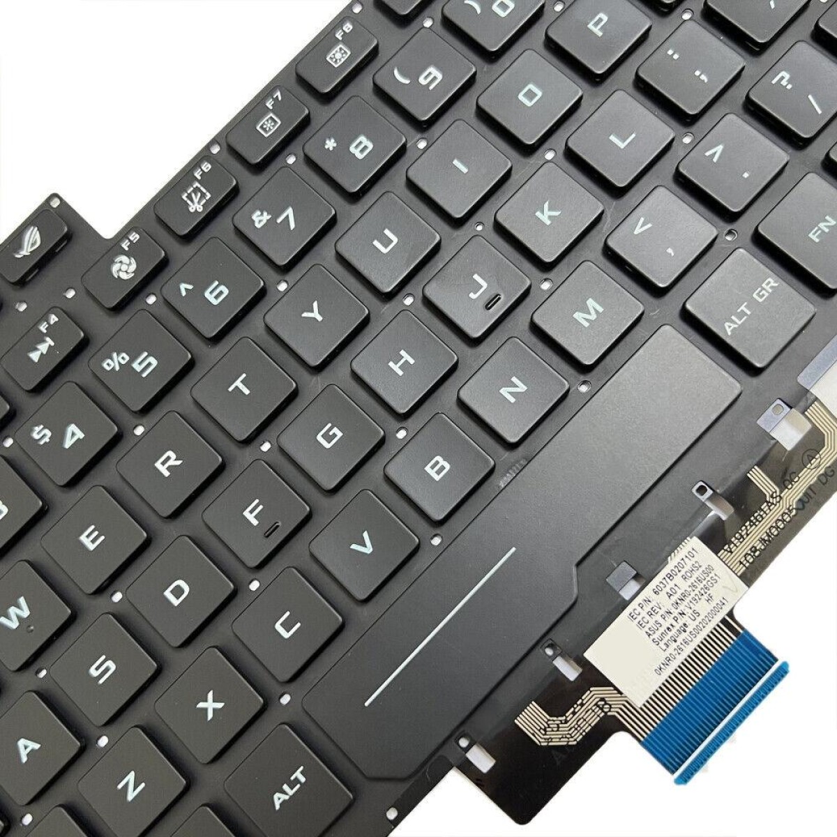 For ASUS ROG G14 Zephyrus GA401 GA401I US Version Backlight Laptop Keyboard(Black)