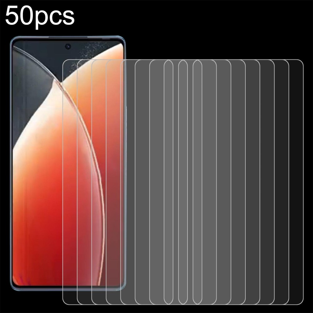 For TECNO Camon 30 50pcs 0.26mm 9H 2.5D Tempered Glass Film