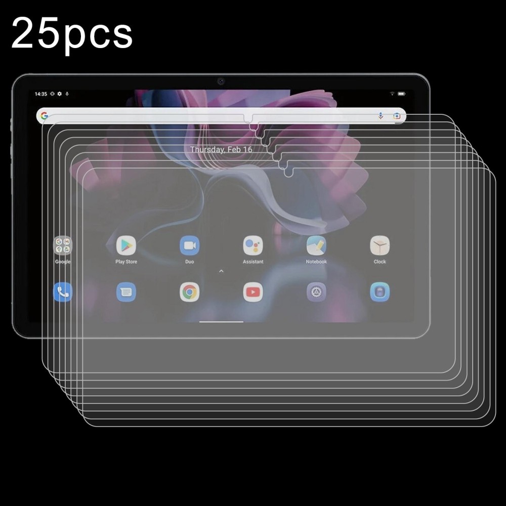 For Blackview Tab 16 Pro 25pcs 9H 0.3mm Explosion-proof Tempered Glass Film