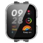 For Redmi Watch 3 Lite / Redmi Watch 3 Active PC + Tempered Film Integrated Watch Protective Case(Transparent)