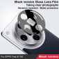 For OPPO Find X7 5G IMAK Rear Camera Lens Glass Film Black Version