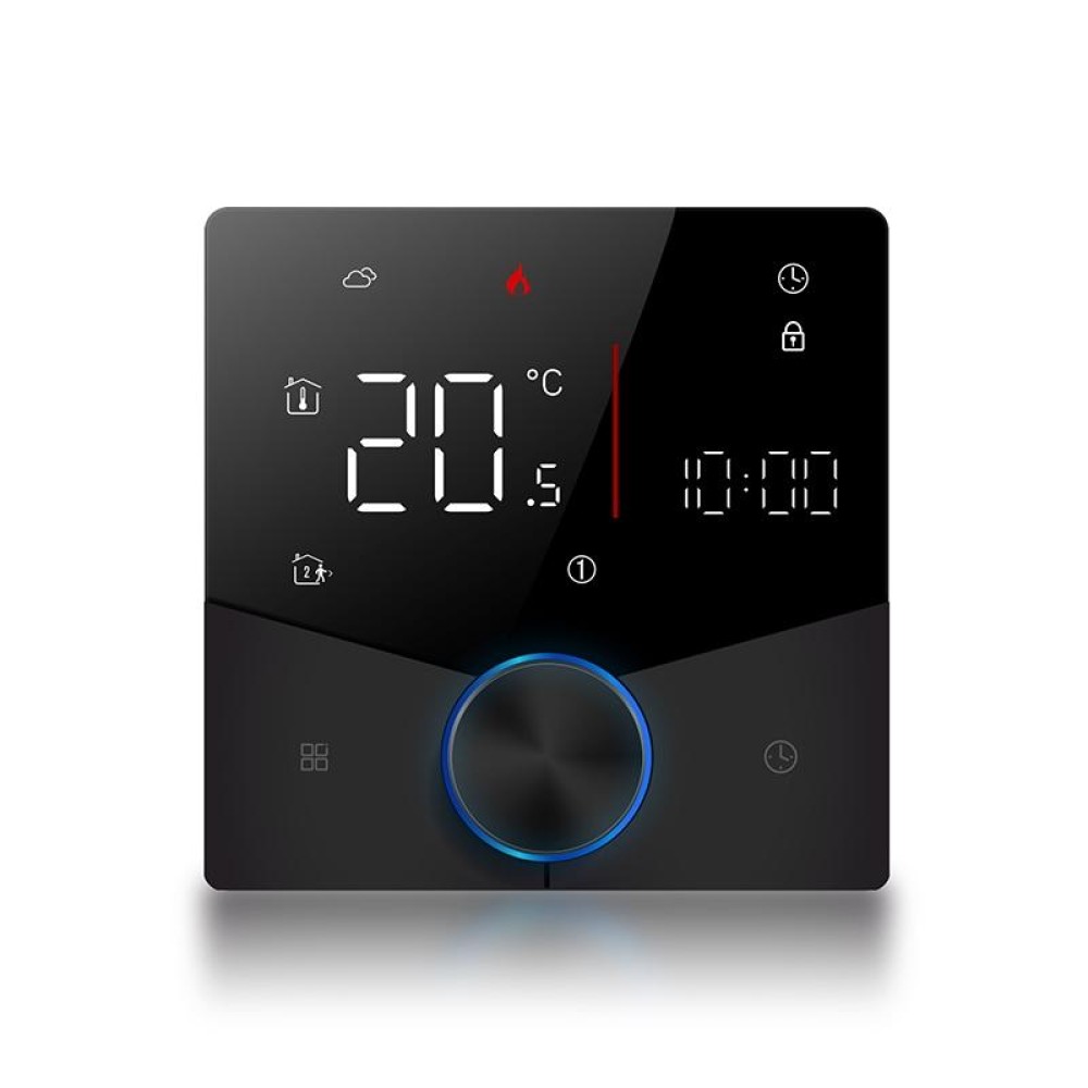 BHT-009GCLW Boiler Heating WiFi Smart Home LED Thermostat(Black)