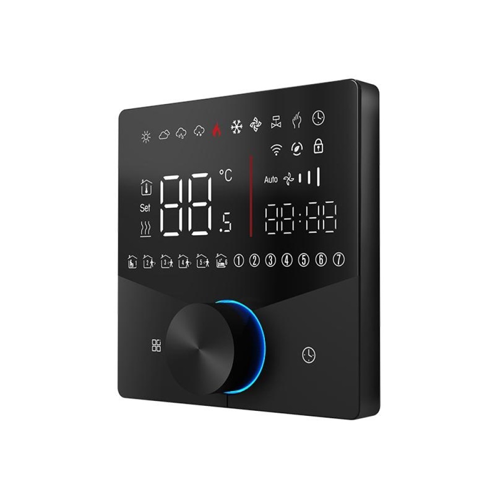 BHT-009GCLW Boiler Heating WiFi Smart Home LED Thermostat(Black)