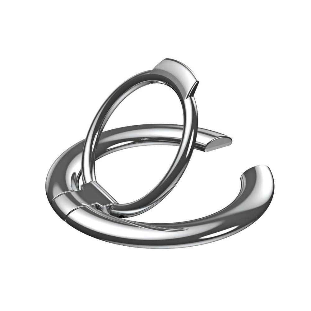 Electroplated Metal Magnetic Ring Holder(Silver)