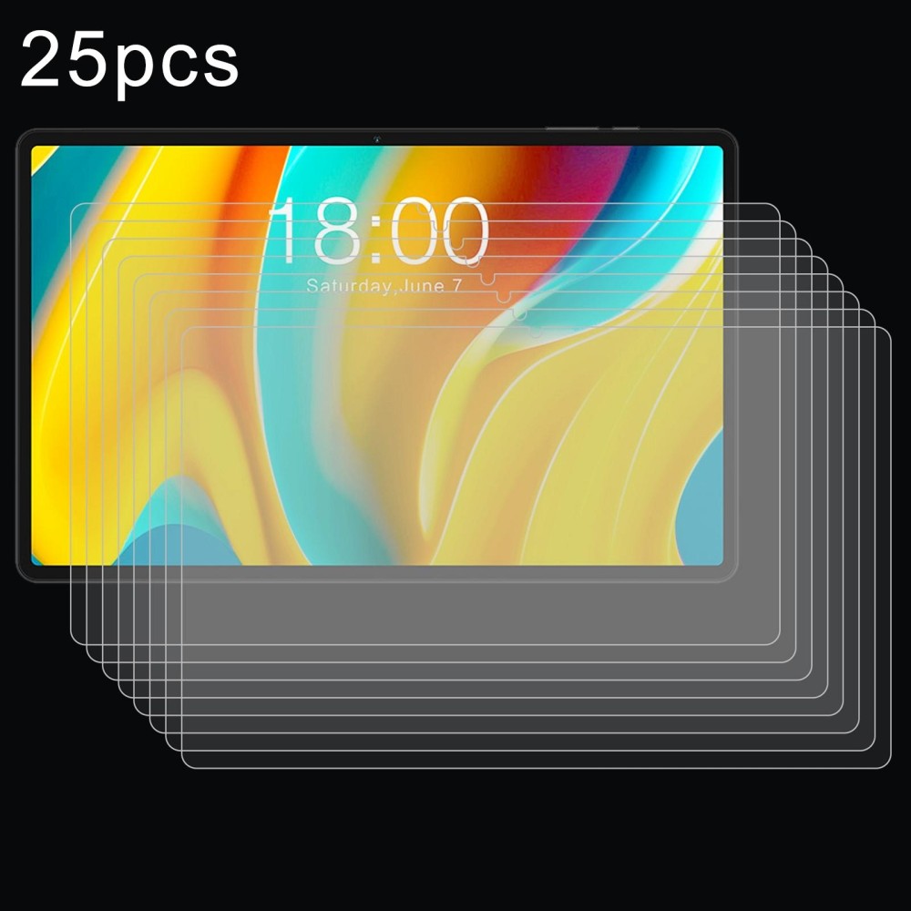 For Teclast T50 Pro 25pcs 9H 0.3mm Explosion-proof Tempered Glass Film