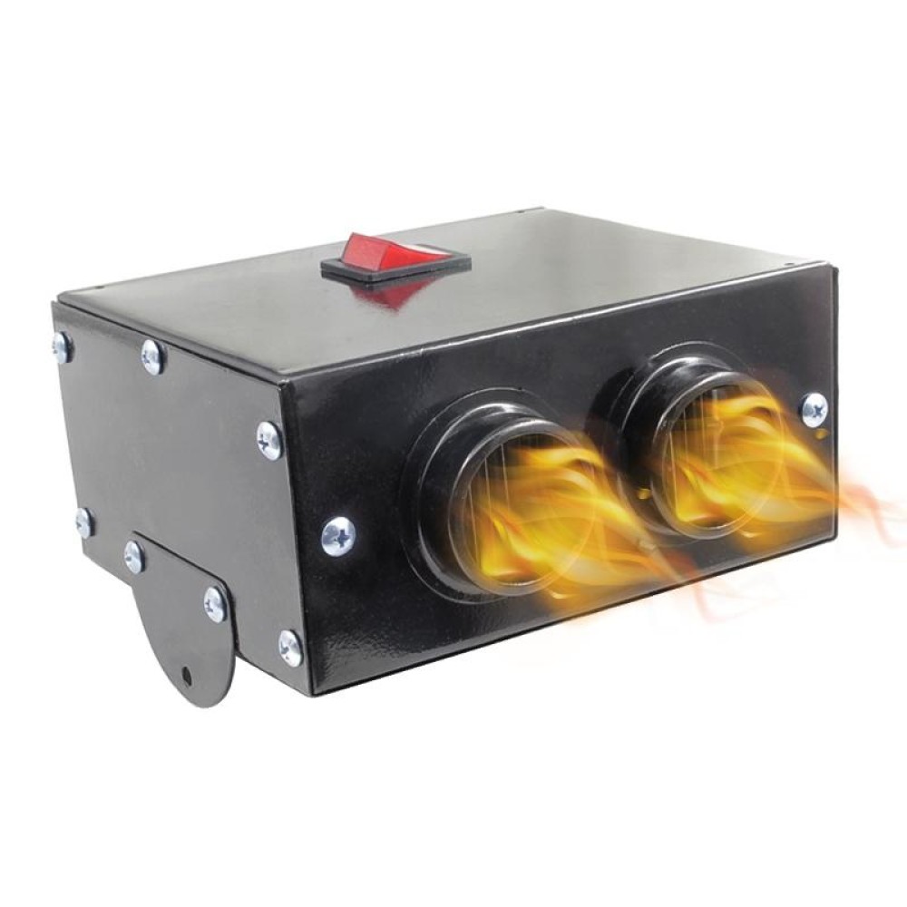 Car High-power Electric Heater Defroster, Specification:12V 2-hole