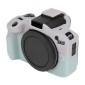 For Canon EOS R50 Soft Silicone Protective Case(Jello Pink Green)