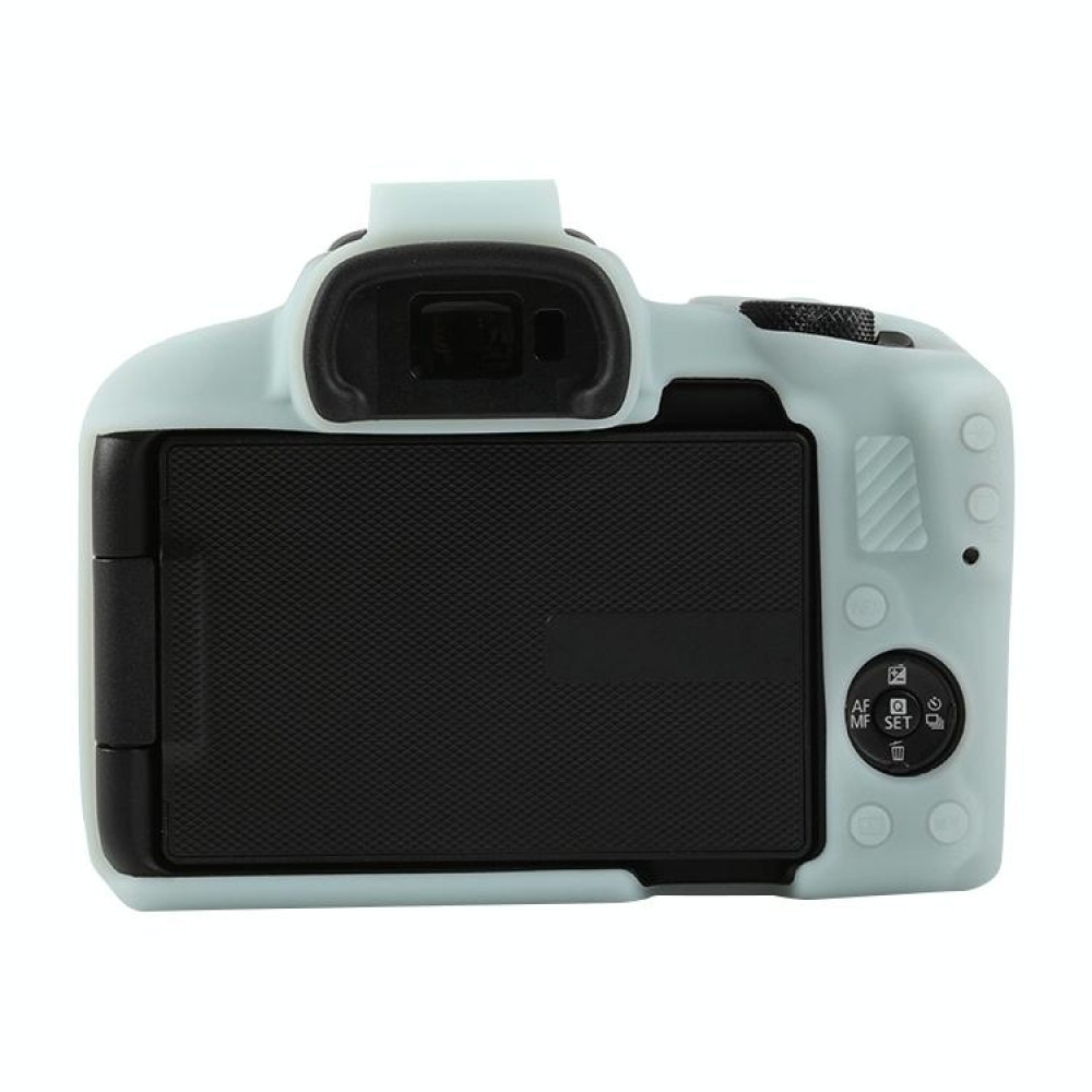For Canon EOS R50 Soft Silicone Protective Case(Jello Green)
