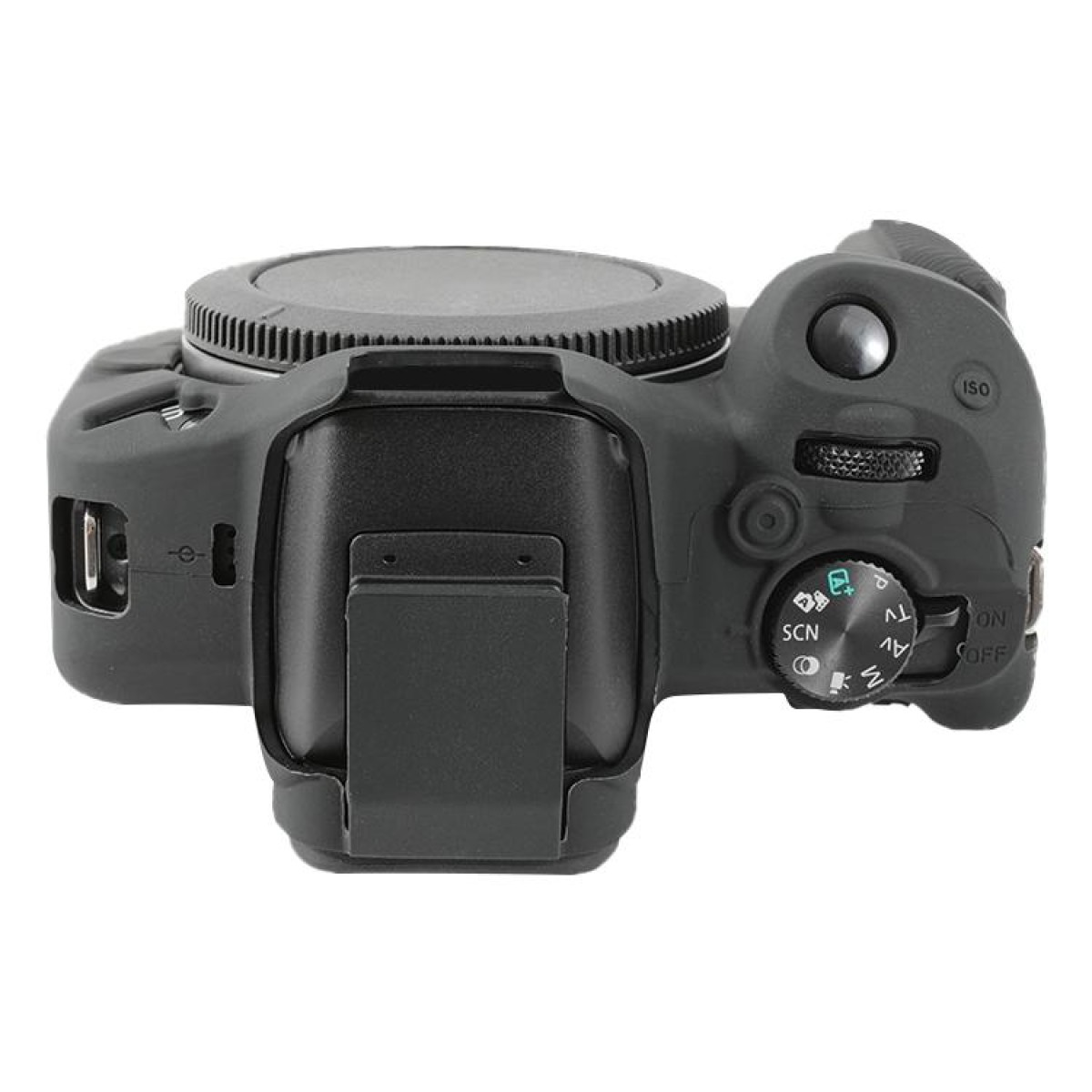 For Canon EOS R50 Soft Silicone Protective Case(Black)