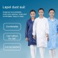 Electronic Factory Anti Static Blue Dust-free Clothing Stripe Dust-proof Clothing, Size:XL(Pink)