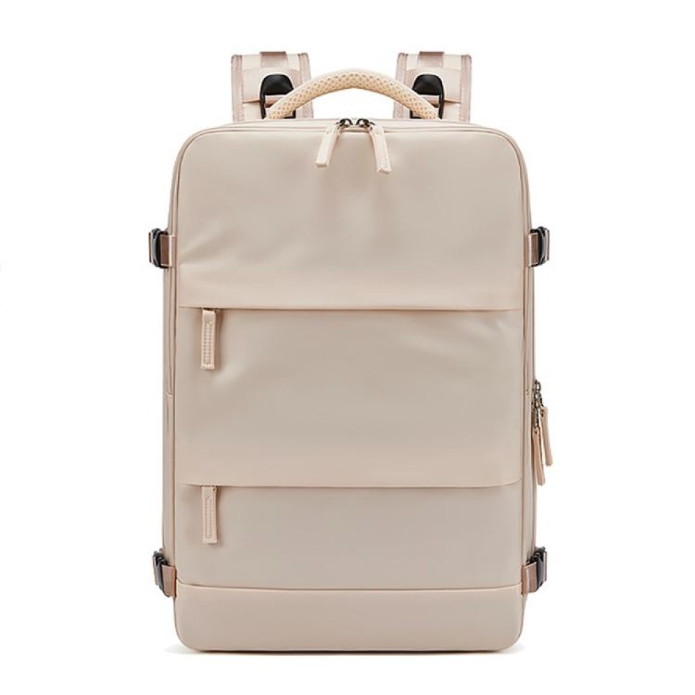 Outdoor Travel Large Capacity Shoulders Bag Laptop Backpack(Khaki)