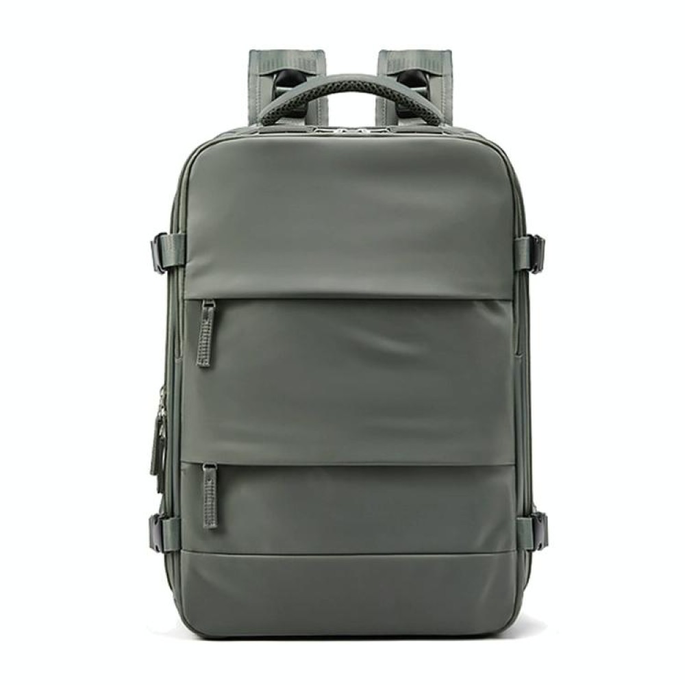 Outdoor Travel Large Capacity Shoulders Bag Laptop Backpack(Army Green)