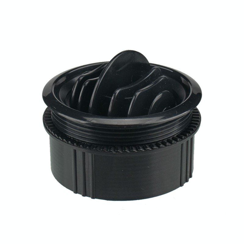 63mm AC Air Outlet Vent for RV Bus Boat Yacht, Thread Height: 25mm